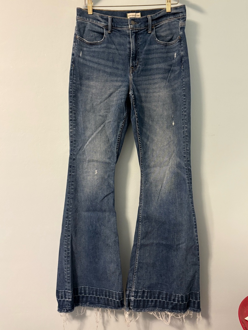 AE77 High Rise Flare Jeans 10 Regular